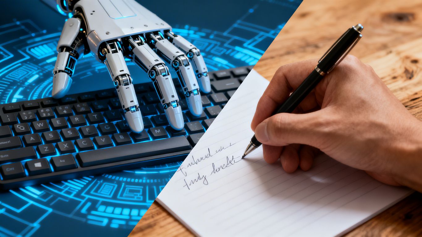 Human vs. AI writing styles